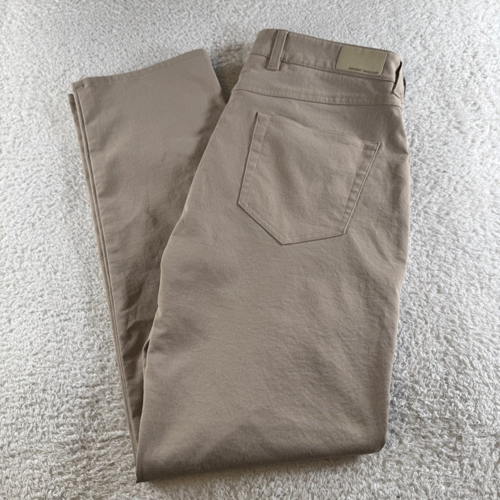 Peter Millar Golf Performance Pants Mens 33x30 Khaki Tan Excellent Classic Fit